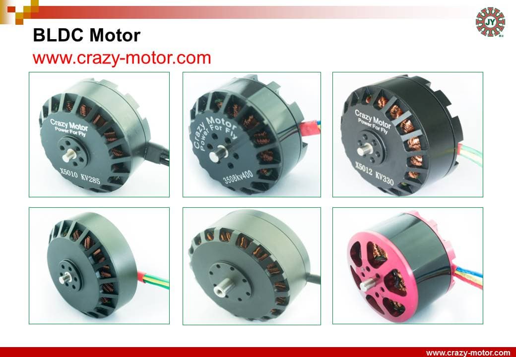 Large thrust drone motor motor for quadcopter and RC aircraf